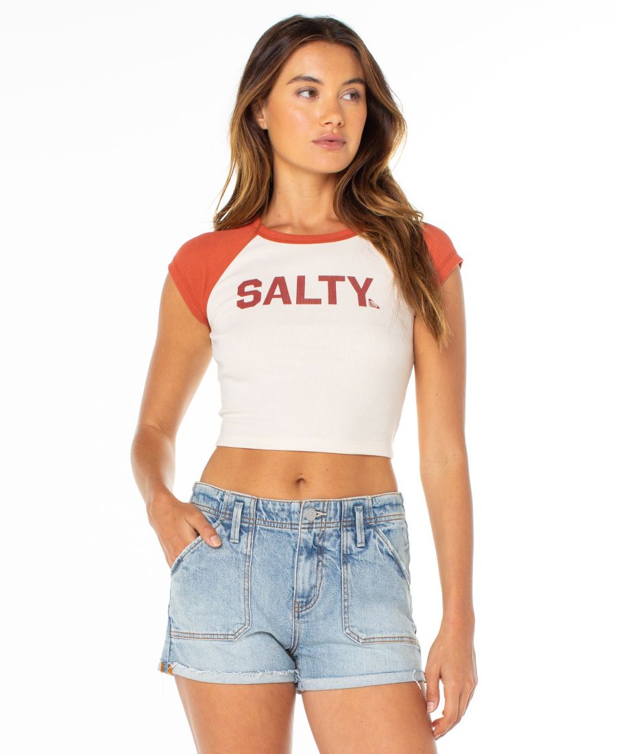 Женская футболка с коротким рукавом Salty CRBT Roxy, Cinnebar
Женская футболка с коротким рукавом Salty CRBT Roxy, Cinnebar