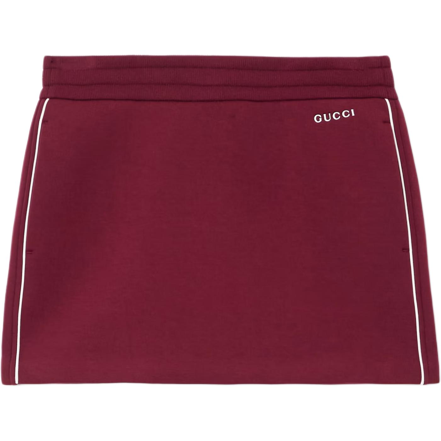 Мини-юбка-джерси с логотипом GUCCI, красный
Мини-юбка-джерси с логотипом GUCCI, красный
