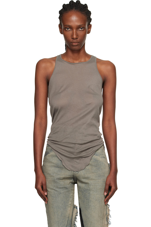 Майка Gray Concordians в базовом ребре Rick Owens, Dust
Майка Gray Concordians в базовом ребре Rick Owens, Dust