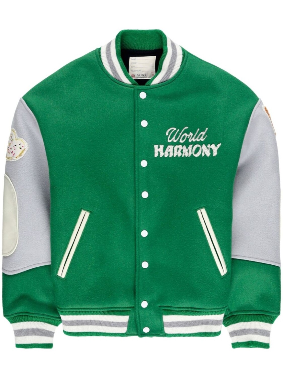 SAINT MXXXXXX бомбер Pigeon Varsity с графичным принтом, зеленый
SAINT MXXXXXX бомбер Pigeon Varsity с графичным принтом, зеленый