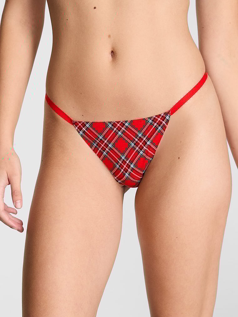 Трусики-Стринги No-Show Pink, red plaid print
Трусики-Стринги No-Show Pink, red plaid print