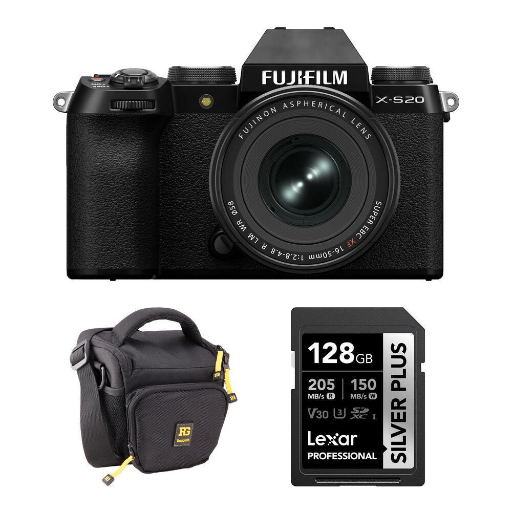 Беззеркальная камера FUJIFILM X-S20 Mirrorless Camera with 16-50mm f/2.8-4.8 Lens and
Беззеркальная камера FUJIFILM X-S20 Mirrorless Camera with 16-50mm f/2.8-4.8 Lens and
