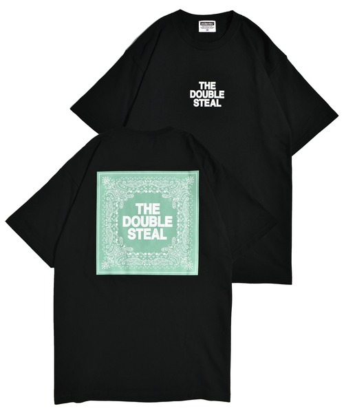 Футболка с коротким рукавом, квадратный логотип, бренд DOUBLE STEAL, цвет черный/зеленый
Футболка с коротким рукавом, квадратный логотип, бренд DOUBLE STEAL, цвет черный/зеленый