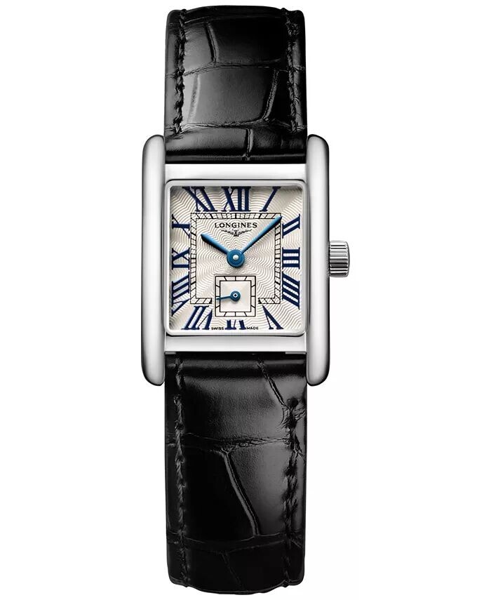 Женские швейцарские мини-часы DolceVita с черным ремешком, 22x29 мм Longines
Женские швейцарские мини-часы DolceVita с черным ремешком, 22x29 мм Longines