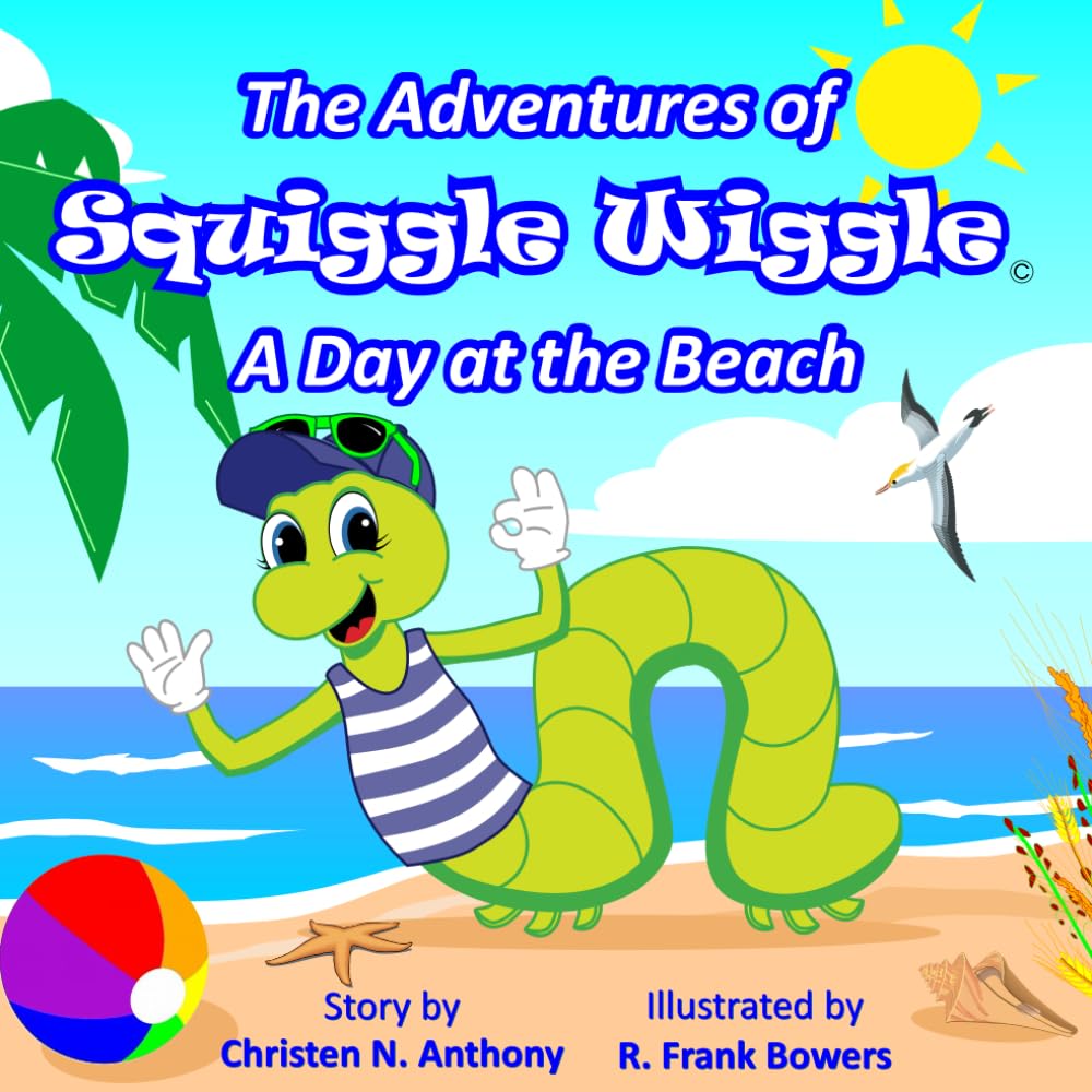 The Adventures of Squiggle Wiggle - A Day at the Beach (Independently published)
The Adventures of Squiggle Wiggle - A Day at the Beach (Independently published)