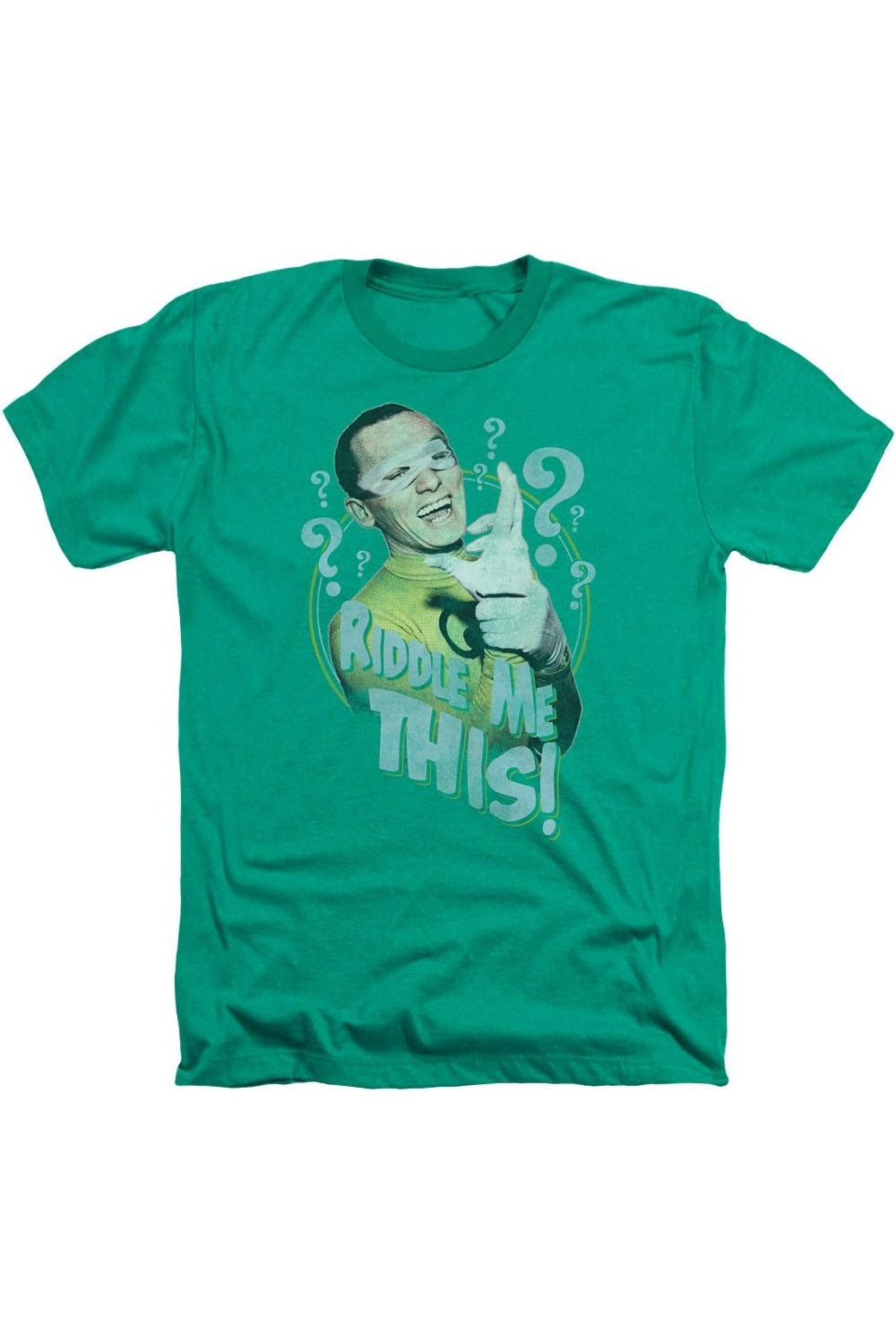 Бэтмен Классика ТВ Загадай мне эту футболку для взрослых Heather / футболка Gildan, цвет kelly green
Бэтмен Классика ТВ Загадай мне эту футболку для взрослых Heather / футболка Gildan, цвет kelly green