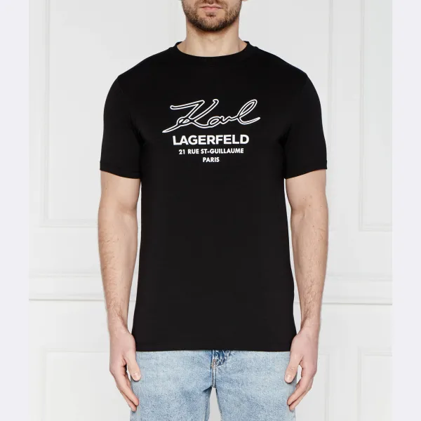 Футболка стандартного кроя Karl Lagerfeld, черный
Футболка стандартного кроя Karl Lagerfeld, черный