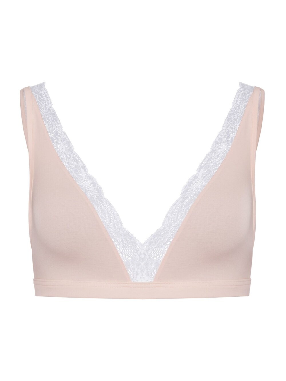 Треугольный бюстгальтер Hanro Cotton Lace, нюдовый/розовый/пудра
Треугольный бюстгальтер Hanro Cotton Lace, нюдовый/розовый/пудра