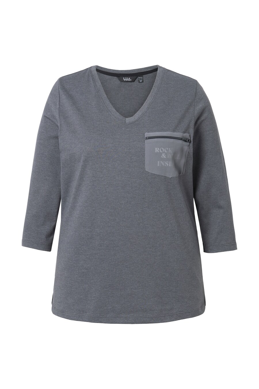 Рубашка Ulla Popken, графитовый
Рубашка Ulla Popken, графитовый