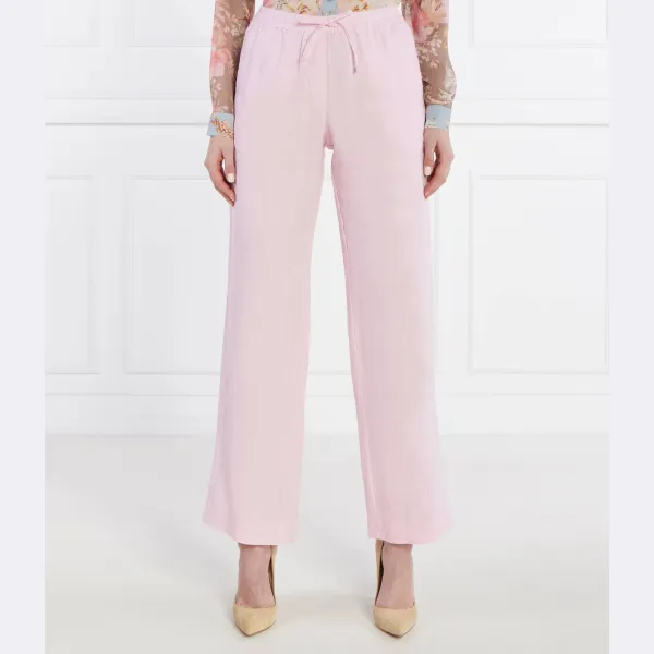 Льняные брюки прямого кроя со стрингами Samsøe Samsøe, розовый
Льняные брюки прямого кроя со стрингами Samsøe Samsøe, розовый