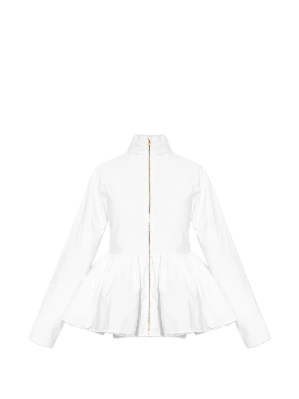 Приталенный жакет с баской Alaïa, белый
Приталенный жакет с баской Alaïa, белый