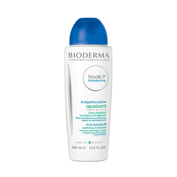 Шампунь против перхоти Nodé P Shampooing Bioderma, 400 ml 
Шампунь против перхоти Nodé P Shampooing Bioderma, 400 ml