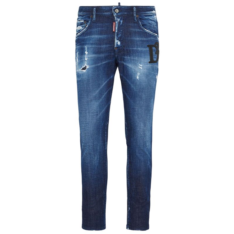 Джинсы Dsquared2 с прорезями DSQUARED 2, синий
Джинсы Dsquared2 с прорезями DSQUARED 2, синий