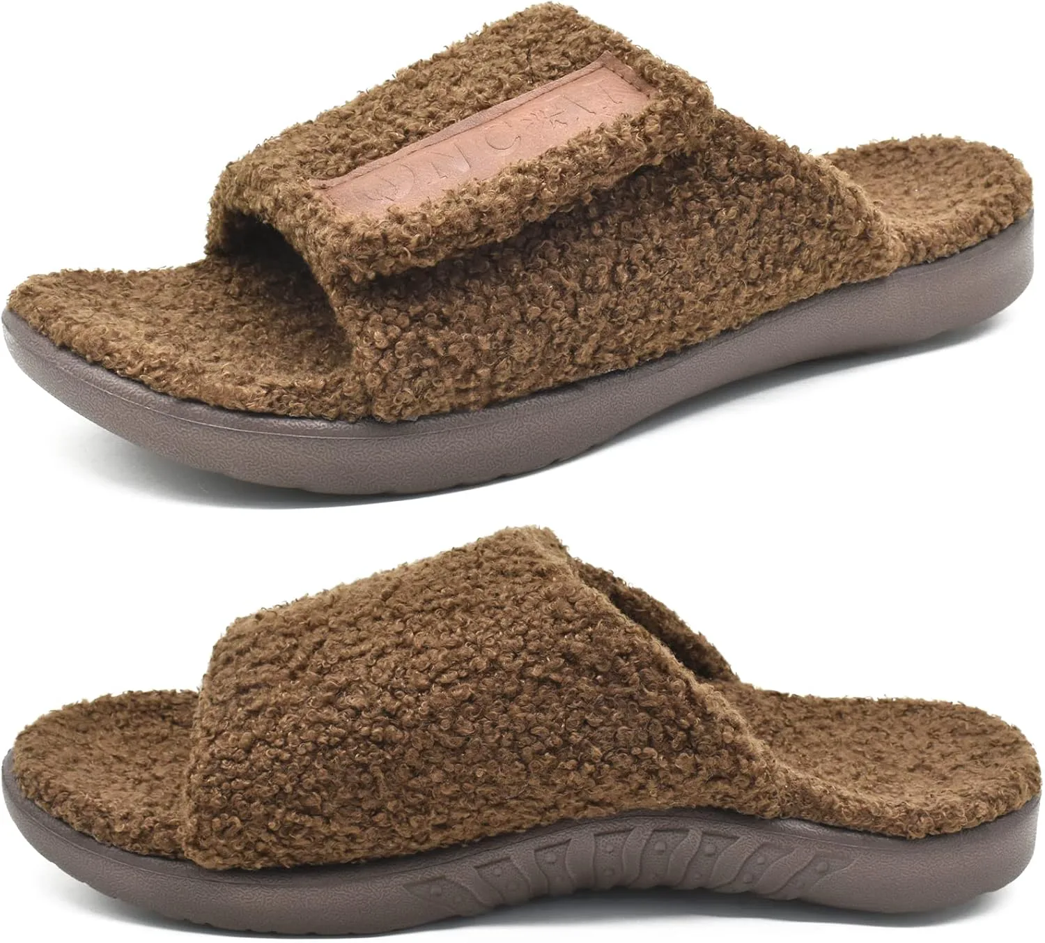 Мужские домашние тапочки ONCAI с поддержкой свода стопы, меховые слайды с ортопедической поддержкой при пяточной шпоре, широкая стелька и регулируемые ремешки, размер 7.5-15, коричневый
Мужские домашние тапочки ONCAI с поддержкой свода стопы, меховые слайды с ортопедической поддержкой при пяточной шпоре, широкая стелька и регулируемые ремешки, размер 7.5-15, коричневый