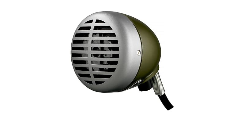 Микрофон Shure 520DX Green Bullet Harmonica Microphone
Микрофон Shure 520DX Green Bullet Harmonica Microphone