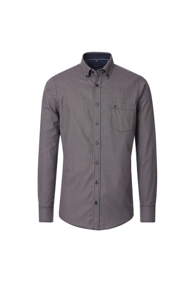 Рубашка для отдыха с принтом свободного покроя Casamoda, коричневый
Рубашка для отдыха с принтом свободного покроя Casamoda, коричневый