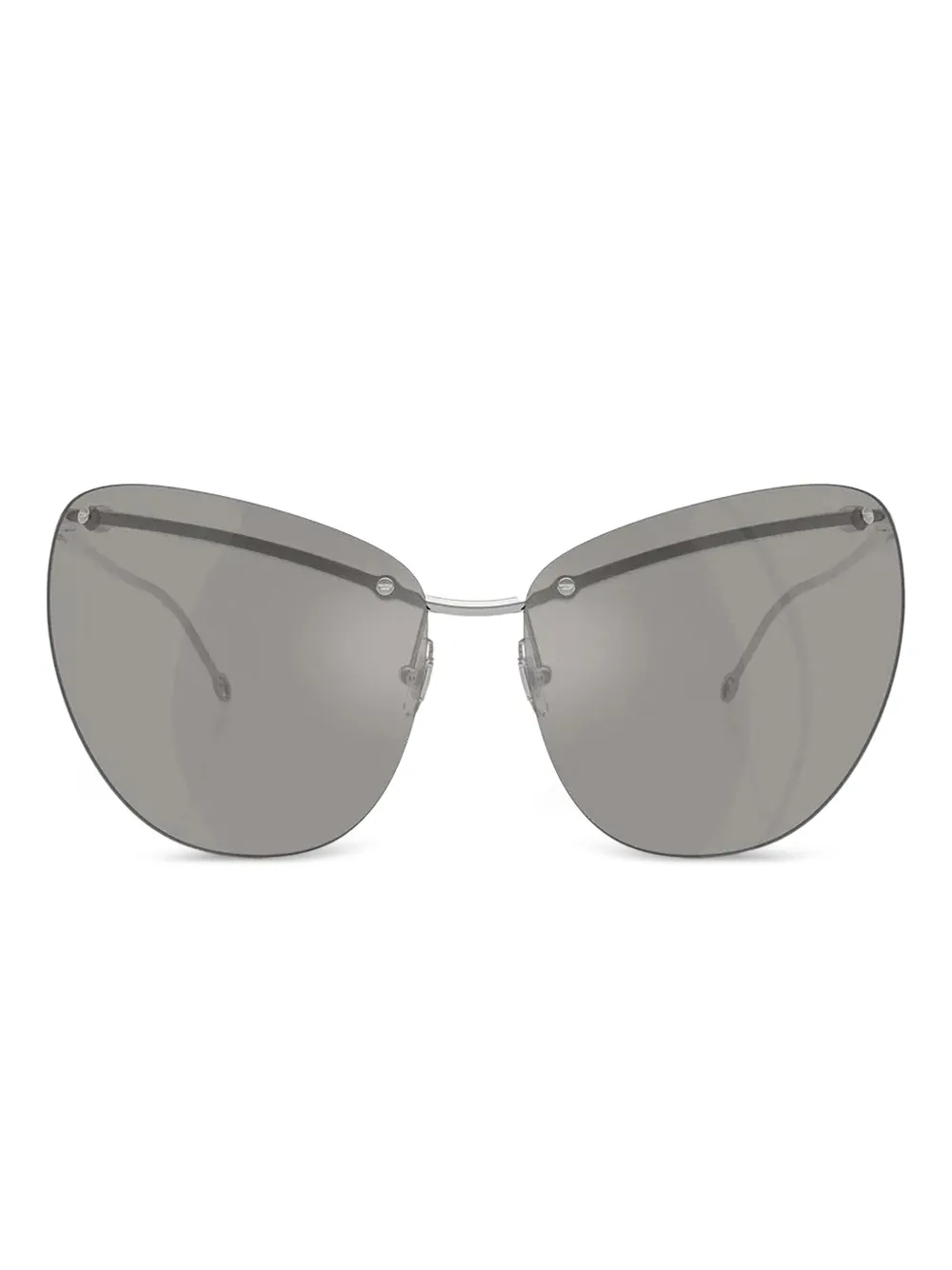 Солнцезащитные очки «кошачий глаз» без оправы 0dl1007 DIESEL, серебряный
Солнцезащитные очки «кошачий глаз» без оправы 0dl1007 DIESEL, серебряный