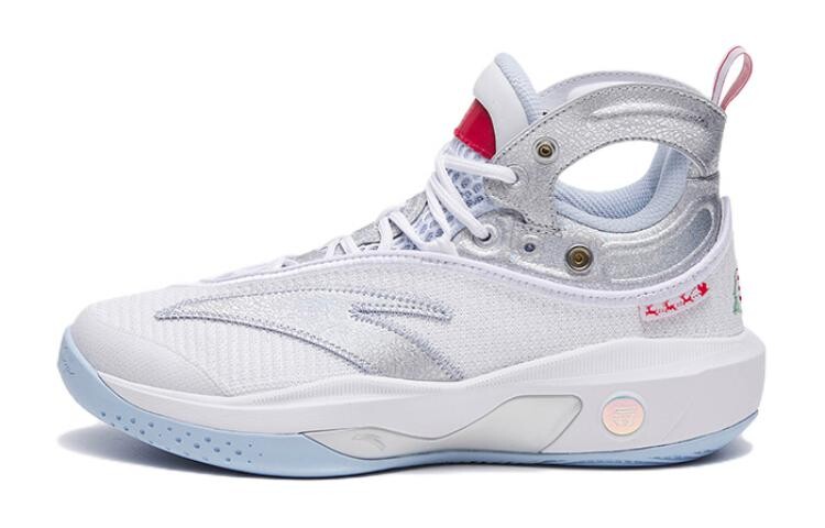 Детские баскетбольные кроссовки GS High-top белые/серебристые/синие Anta Kids
Детские баскетбольные кроссовки GS High-top белые/серебристые/синие Anta Kids