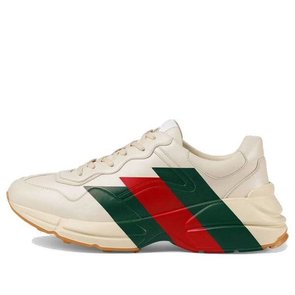 Кроссовки rhyton 'web print' Gucci, белый
Кроссовки rhyton 'web print' Gucci, белый