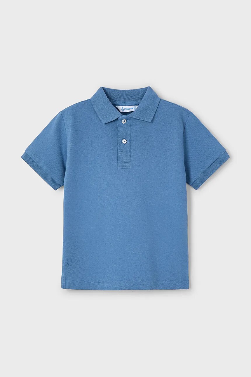 Детское хлопковое поло Mayoral, синий
Детское хлопковое поло Mayoral, синий