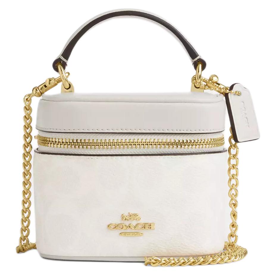 COACH Женская мини-сумка через плечо с кожаной отделкой
COACH Женская мини-сумка через плечо с кожаной отделкой