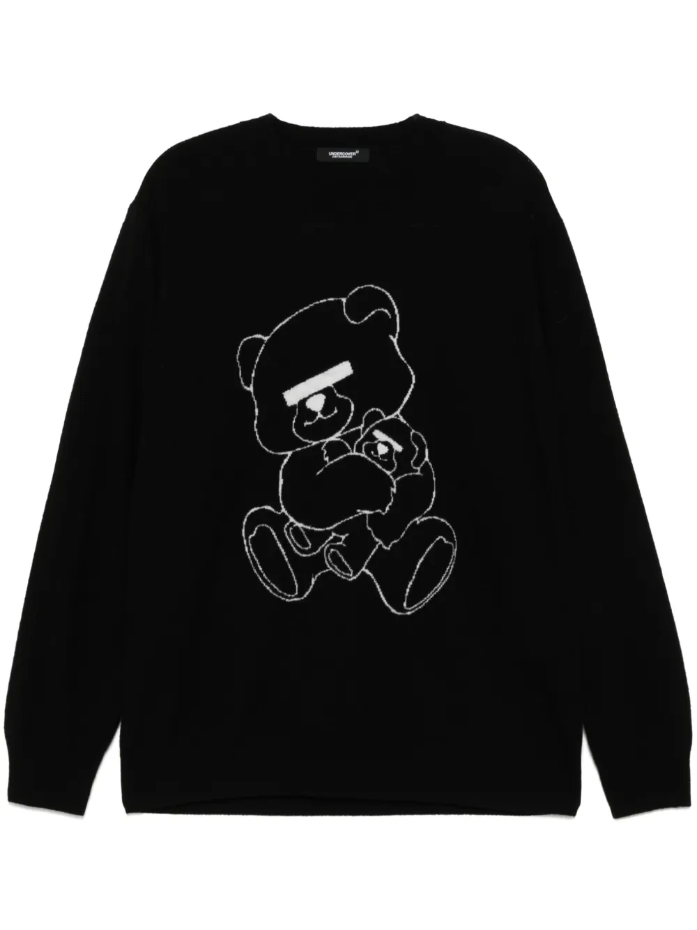 Жаккардовый джемпер с логотипом Undercover, черный
Жаккардовый джемпер с логотипом Undercover, черный