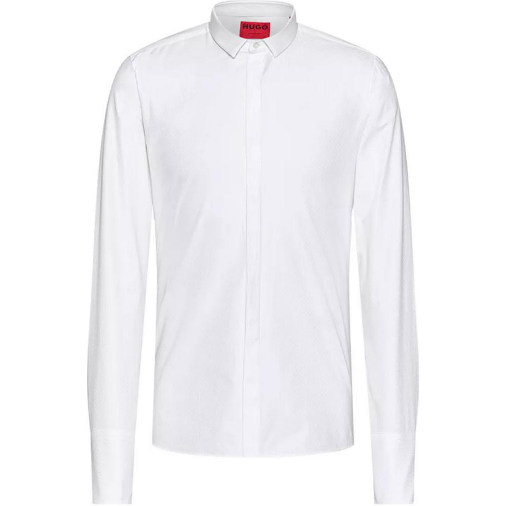 Boss Curved Hem Jillik смокинговая рубашка HUGO BOSS, белый
Boss Curved Hem Jillik смокинговая рубашка HUGO BOSS, белый