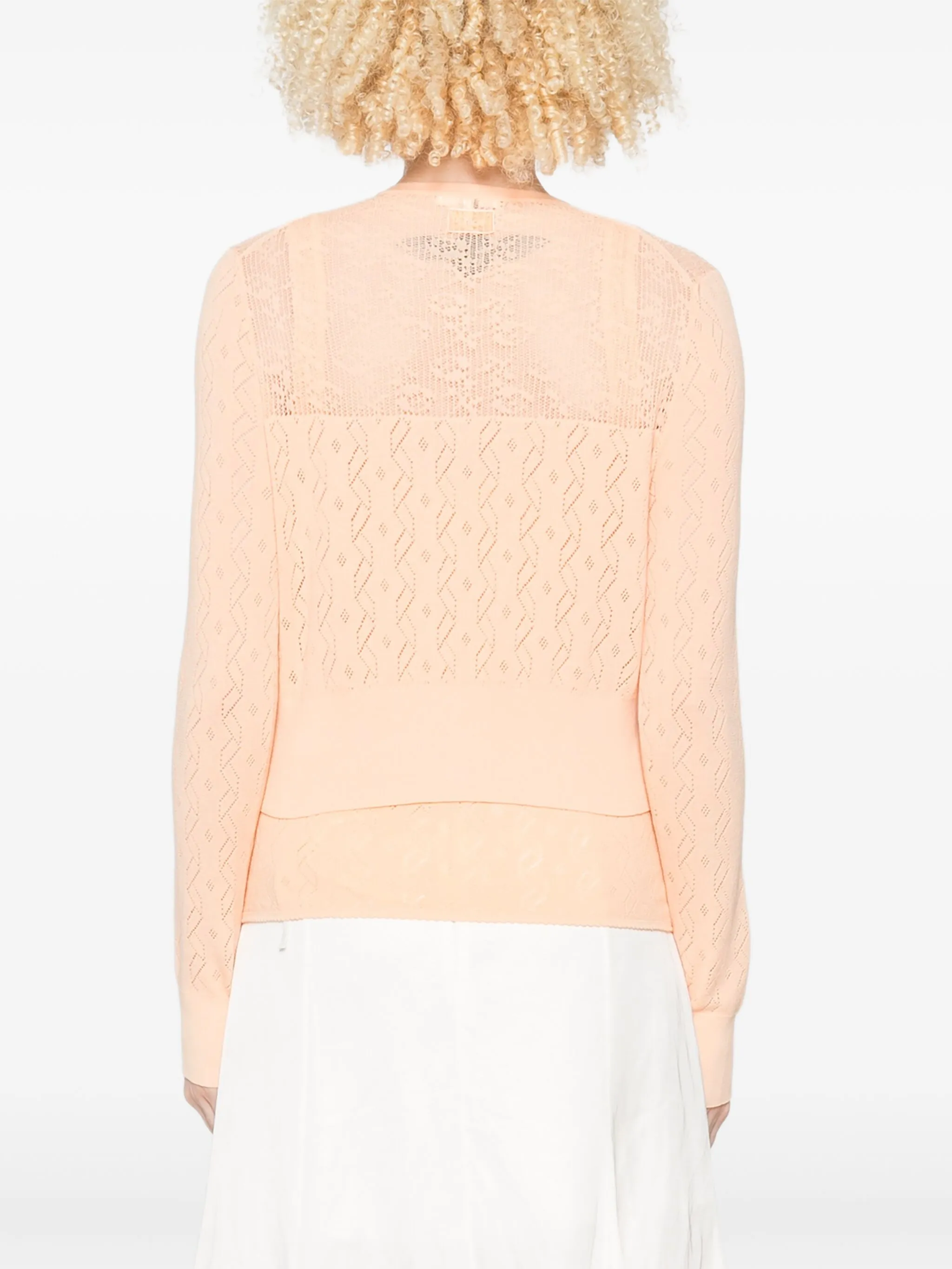 Комплект из топа и кардигана Chloé, оранжевый
Комплект из топа и кардигана Chloé, оранжевый