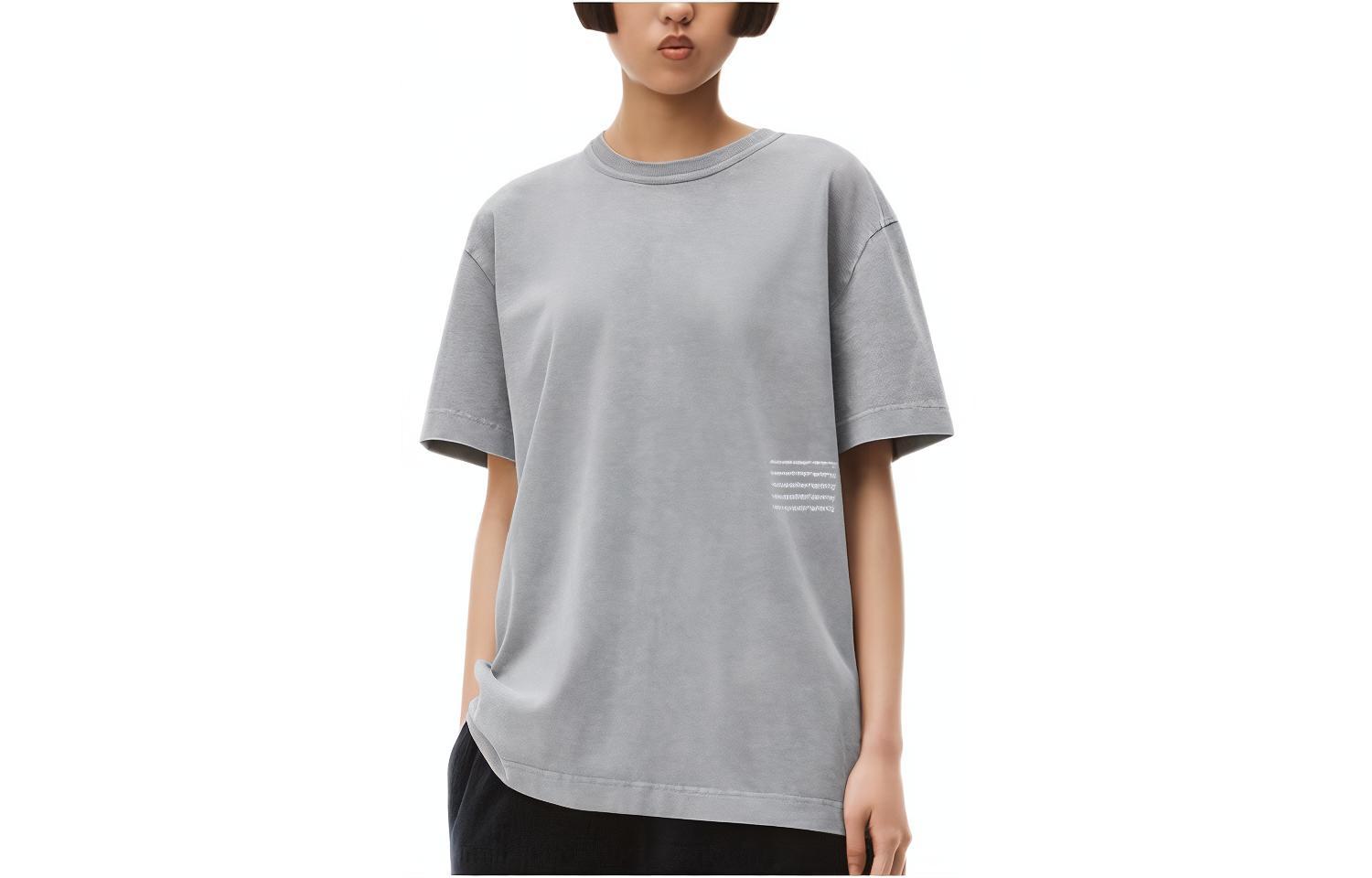 Футболка унисекс серая Alexander Wang, серый
Футболка унисекс серая Alexander Wang, серый