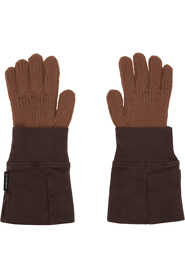 Ottolinger Коричневая перчатка с деконструированным рукавом
Ottolinger Коричневая перчатка с деконструированным рукавом