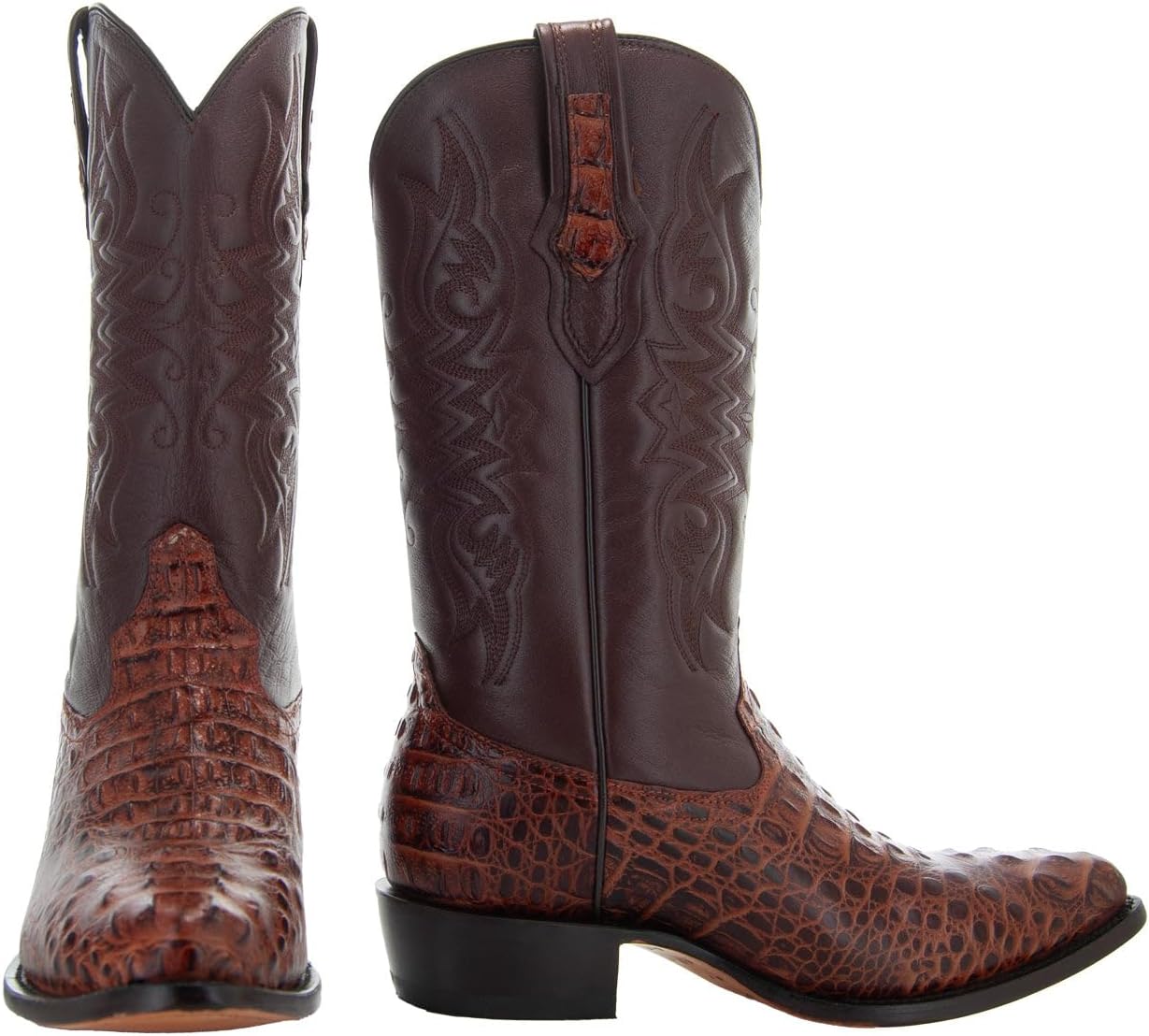 Мужские ковбойские сапоги Soto Boots с принтом на хвосте аллигатора, экзотический принт, западные сапоги для мужчин H7006, Cognac
Мужские ковбойские сапоги Soto Boots с принтом на хвосте аллигатора, экзотический принт, западные сапоги для мужчин H7006, Cognac