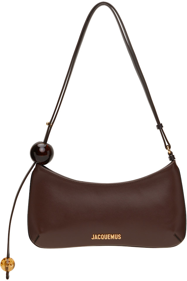 Классическая сумка 'the bisou perle' Jacquemus, коричневый 
Классическая сумка 'the bisou perle' Jacquemus, коричневый