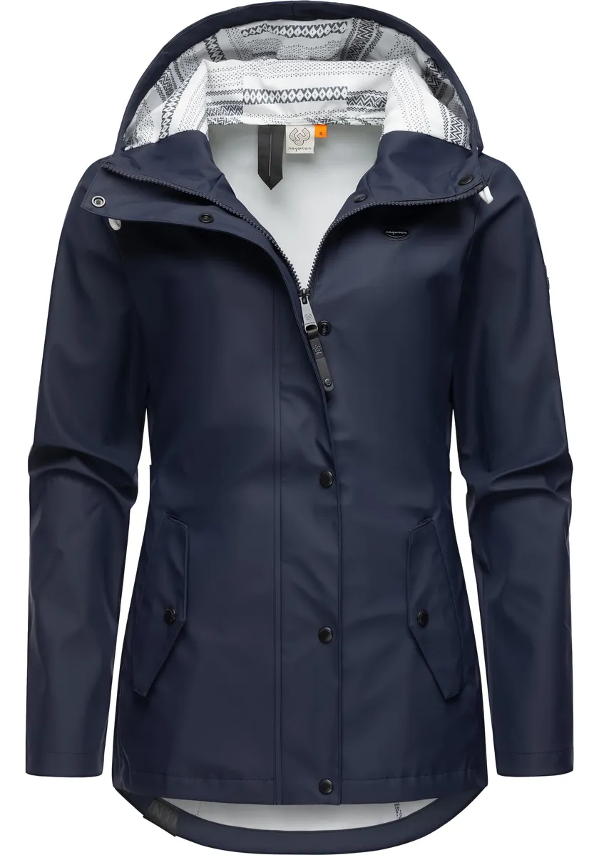 Дождевик Ragwear "YM-Marge", с капюшоном, стильная переходная куртка с большим капюшоном, синий
Дождевик Ragwear "YM-Marge", с капюшоном, стильная переходная куртка с большим капюшоном, синий