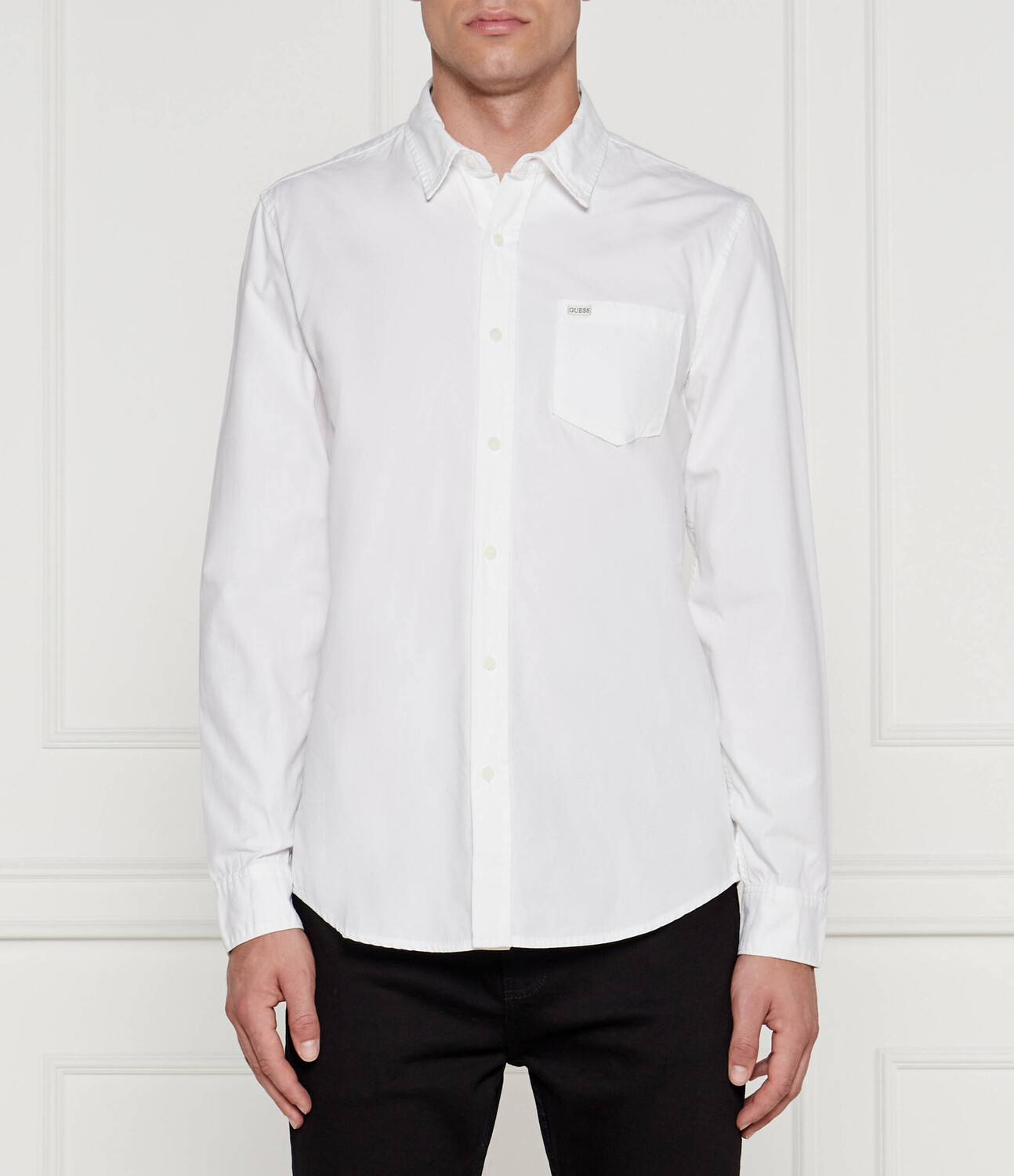 Рубашка Guess Jeans Slim Fit, белый
Рубашка Guess Jeans Slim Fit, белый