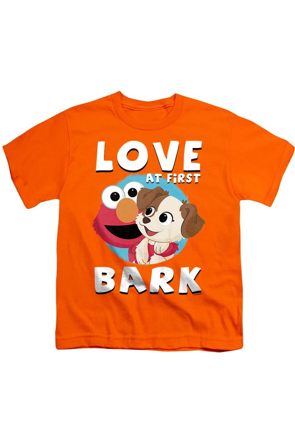 Футболка с коротким рукавом для детей "Sesame Street" - "Друзья навсегда: Любовь с первого лая" Gildan, оранжевый
Футболка с коротким рукавом для детей "Sesame Street" - "Друзья навсегда: Любовь с первого лая" Gildan, оранжевый