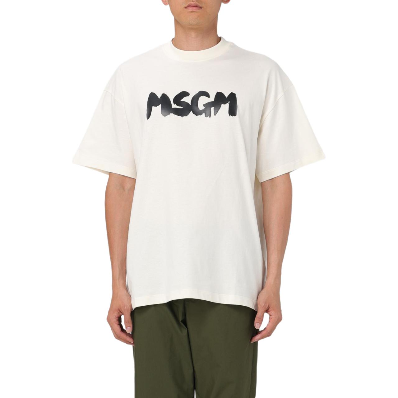 Футболка с принтом Brushstroke Logo MSGM, Ecru, Бежевый, Футболка с принтом Brushstroke Logo MSGM, Ecru
Футболка с принтом Brushstroke Logo MSGM, Ecru, Бежевый, Футболка с принтом Brushstroke Logo MSGM, Ecru