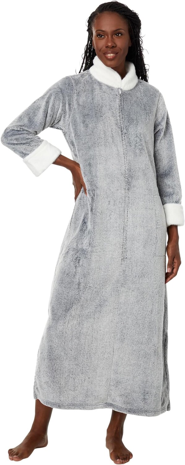Халат Frosted Cashmere Fleece Zip Robe N by Natori, черный
Халат Frosted Cashmere Fleece Zip Robe N by Natori, черный