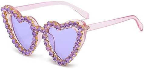 Модные солнцезащитные очки в оправе с блестящими стразами в форме сердца, защита от ультрафиолета UV400, ретро-стиль, «кошачий глаз», очки для пляжной вечеринки MTZJH, C-06
Модные солнцезащитные очки в оправе с блестящими стразами в форме сердца, защита от ультрафиолета UV400, ретро-стиль, «кошачий глаз», очки для пляжной вечеринки MTZJH, C-06