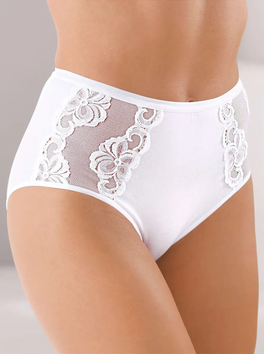 Трусики на бедрах (2 шт.), белый 
Трусики на бедрах (2 шт.), белый