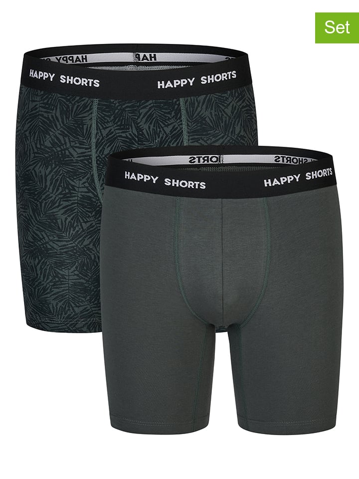 Happy Shorts Комплект из 2 штук: боксерские шорты черного/антрацитового цвета
Happy Shorts Комплект из 2 штук: боксерские шорты черного/антрацитового цвета