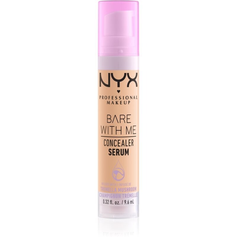 NYX Professional Makeup Bare With Me Concealer Serum увлажняющий консилер 2 в 1 оттенок 04 Бежевый 9,6 мл
NYX Professional Makeup Bare With Me Concealer Serum увлажняющий консилер 2 в 1 оттенок 04 Бежевый 9,6 мл