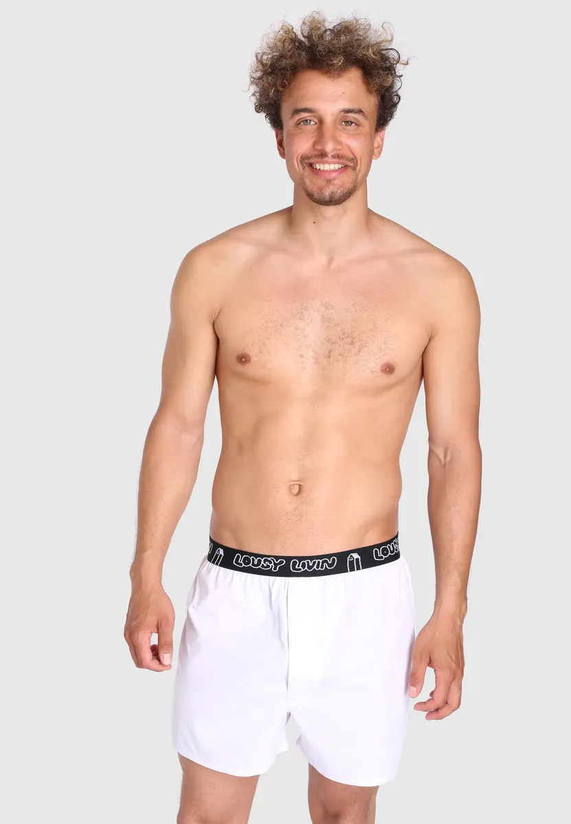 Паршивые боксеры Livin "Boxer Briefs", удобной посадки Lousy Livin, черно-белый
Паршивые боксеры Livin "Boxer Briefs", удобной посадки Lousy Livin, черно-белый