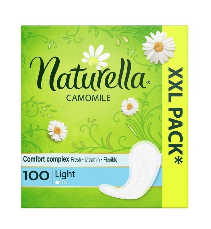 Naturella Camomile ежедневные прокладки, 100 шт.
Naturella Camomile ежедневные прокладки, 100 шт.