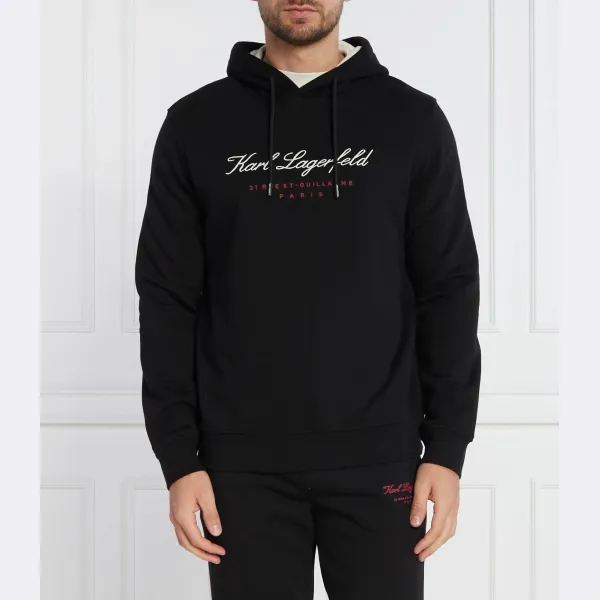 Толстовка обычного кроя Karl Lagerfeld, черный
Толстовка обычного кроя Karl Lagerfeld, черный