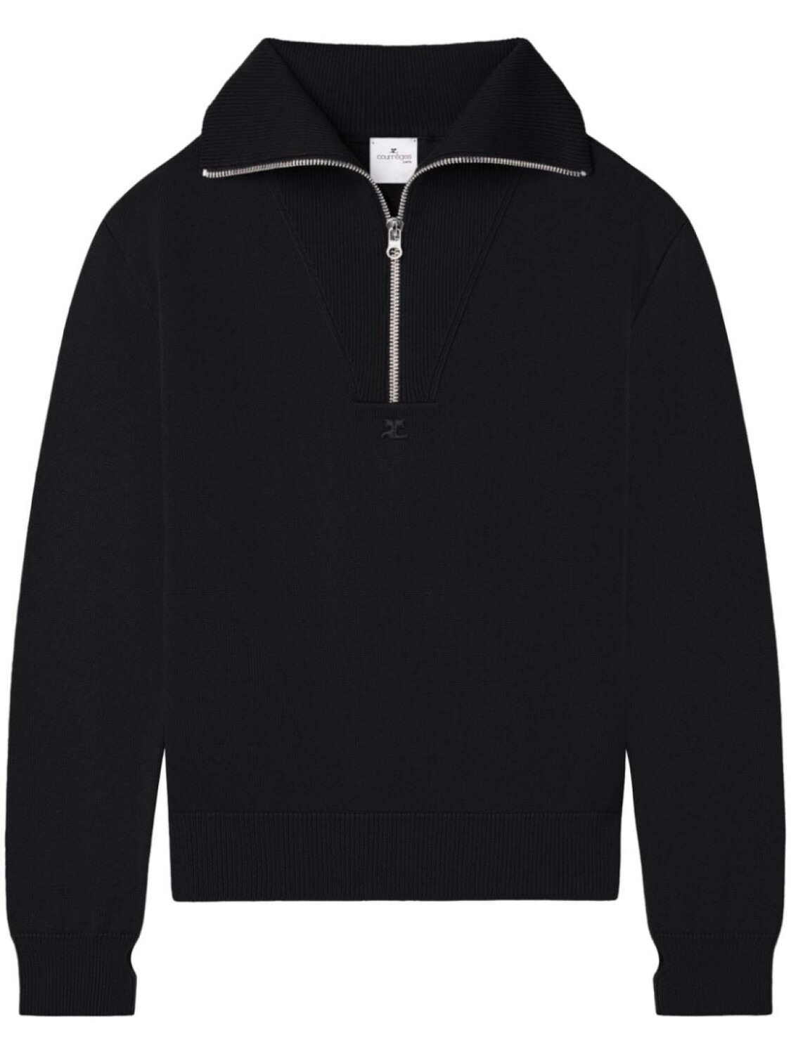 Courrèges шерстяной свитер, черный
Courrèges шерстяной свитер, черный