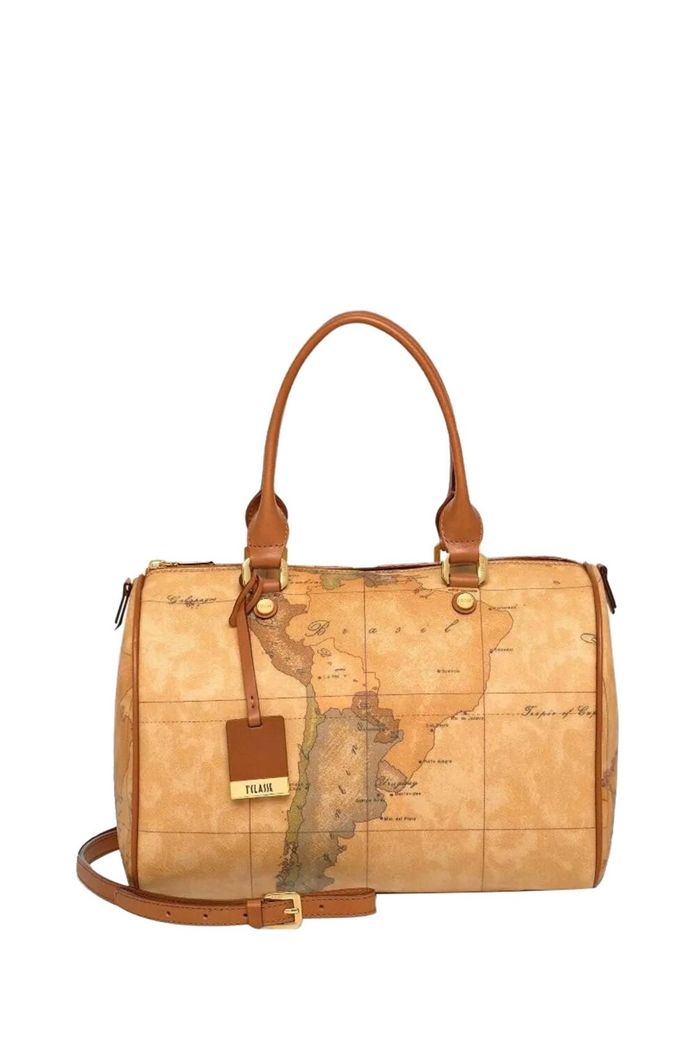 Сумка-сэтчел среднего размера с натуральным гео-принтом Alviero Martini
Сумка-сэтчел среднего размера с натуральным гео-принтом Alviero Martini