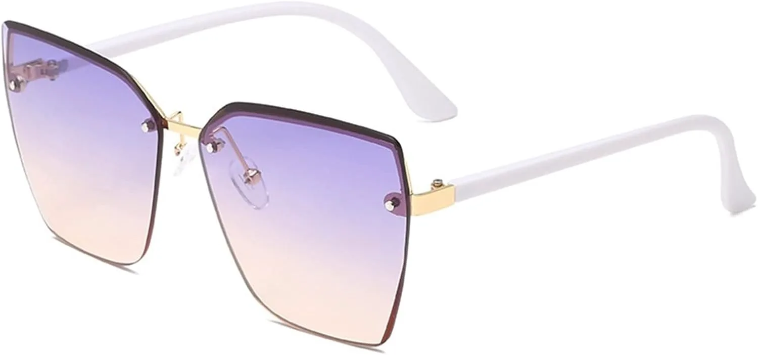 Солнцезащитные очки без оправы большого размера 2026 года для мужчин и женщин, для отдыха, вечеринок, пляжа и вождения (цвет: D, размер: средний) MTZJH, C
Солнцезащитные очки без оправы большого размера 2026 года для мужчин и женщин, для отдыха, вечеринок, пляжа и вождения (цвет: D, размер: средний) MTZJH, C