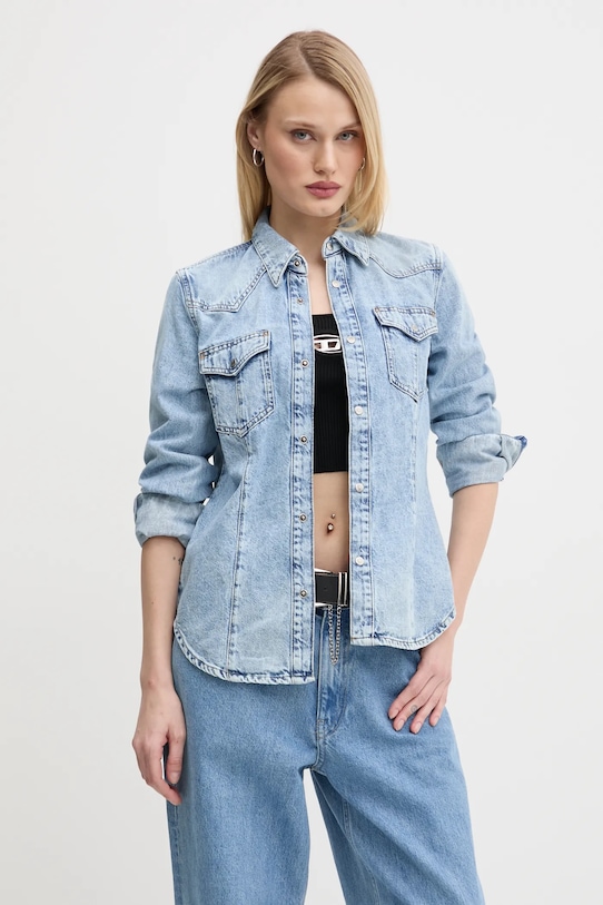 Джинсовая рубашка DE-WAVES SHIRT Diesel, синий
Джинсовая рубашка DE-WAVES SHIRT Diesel, синий