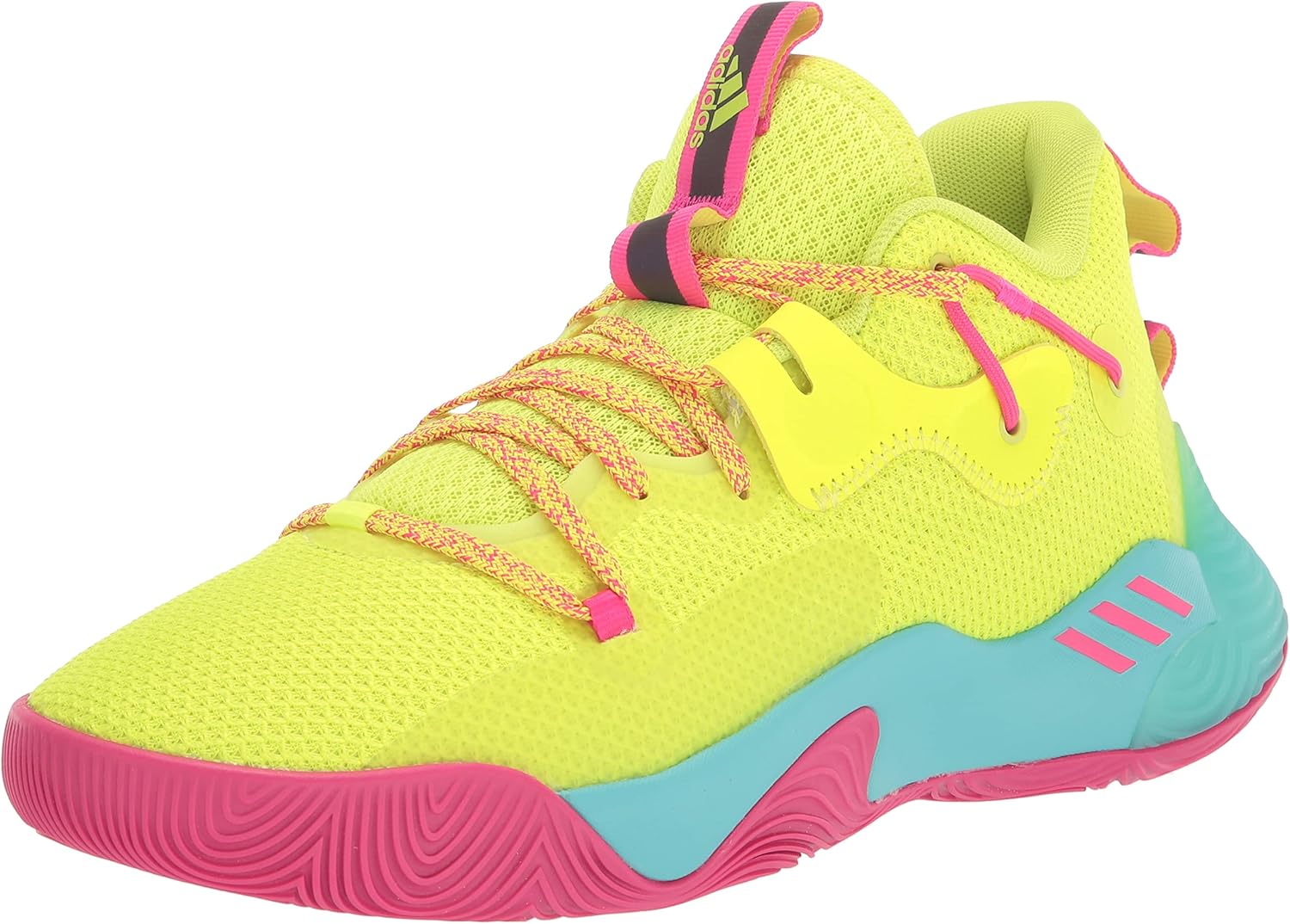 Баскетбольные кроссовки Adidas Harden Stepback 3 для детей и подростков, черный/желтый/розовый
Баскетбольные кроссовки Adidas Harden Stepback 3 для детей и подростков, черный/желтый/розовый