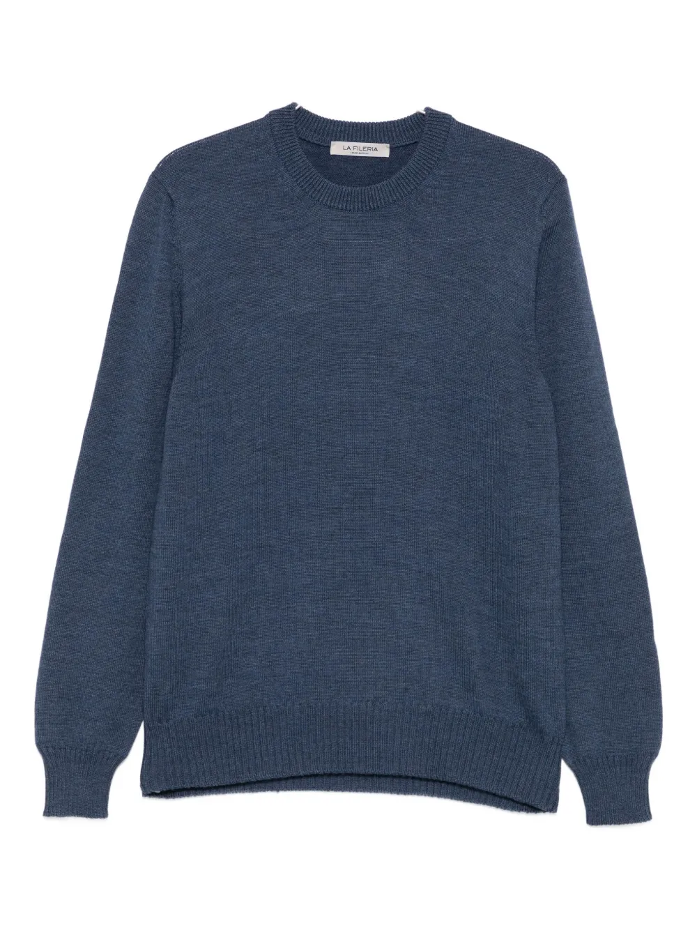 Шерстяной свитер с круглым вырезом Fileria, синий
Шерстяной свитер с круглым вырезом Fileria, синий